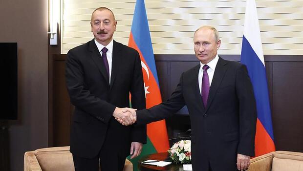  Putin ve Aliyev, bölgesel sorunları görüştü