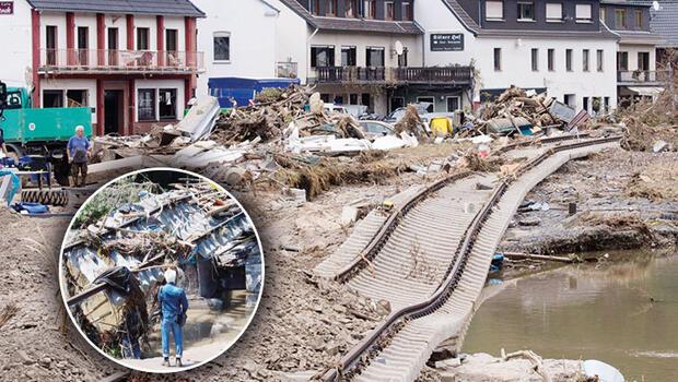 Sel felaketinin bilançosu ağır... Demiryolu zararı 1.3 milyar Euro