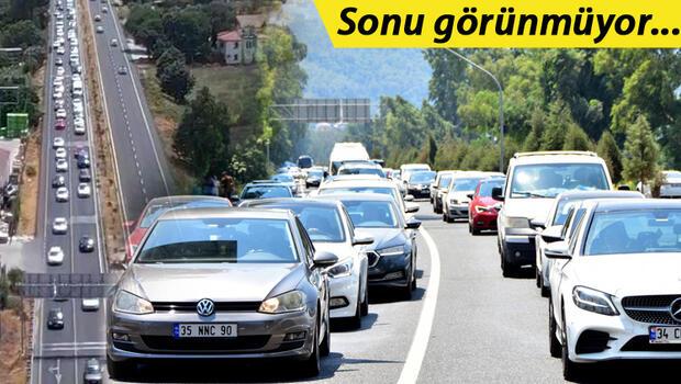 Son dakika: Kurban Bayramı tatili sona eriyor... Antalya-Muğla karayolunda dönüş yoğunluğu: Kuyruk oluştu