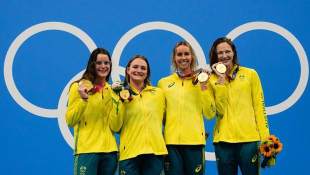 Tokyo 2020'de Avustralya'da olimpiyat rekoruyla altın madalya!