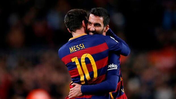 Arda Turan'dan Lionel Messi paylaşımı