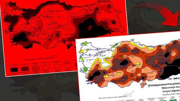Son dakika: Meteoroloji'den korkutan harita: 'Olağanüstü' kodu ile uyarıldı