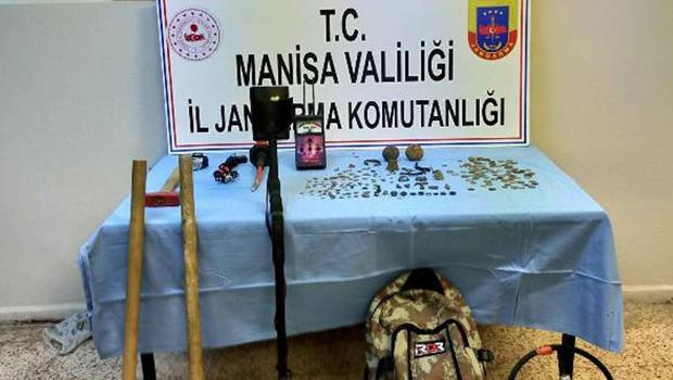 Sit alanı yakınında kaçak kazı! Jandarmadan suçüstü