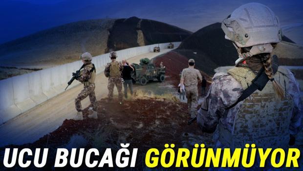 Sınırda hareketlilik! Tam 560 kilometre... Ucu bucağı görünmüyor