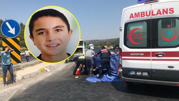 Denizli'de minibüsün çarptığı lise öğrencisi hayatını kaybetti