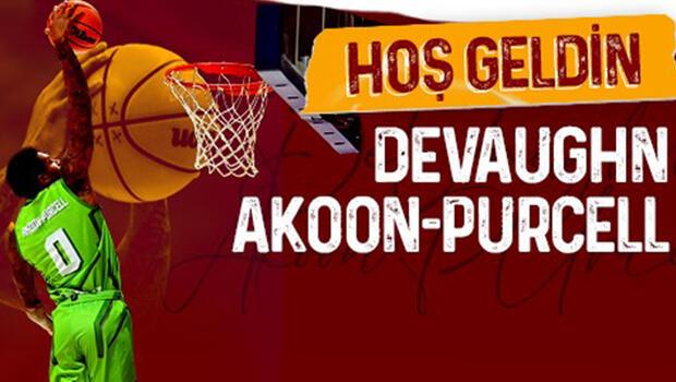 Galatasaray Nef, ABD'li basketbolcu DeVaughn Akoon-Purcell'i transfer etti