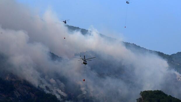 Son dakika haber: Kazdağları'nda orman yangını! Alevlerin ilerlemesi önlendi