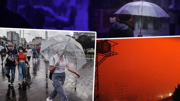 Son dakika: Meteoroloji'den hava durumu raporu! Kuvvetli sağanak yağış ve toz taşınımı uyarısı