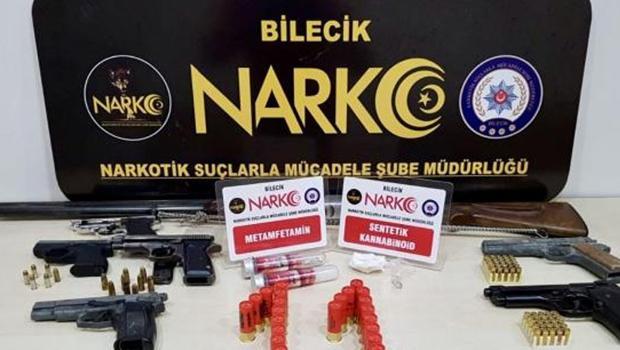 Bilecik'te uyuşturucu operasyonuna 7 tutuklama