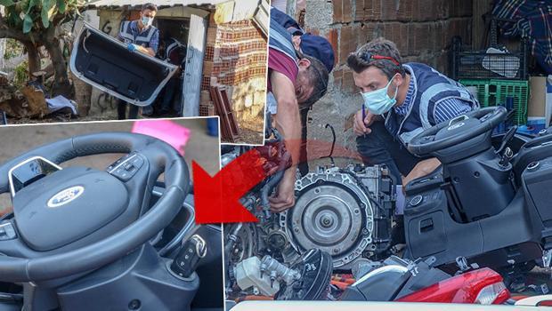 Muğla'da çalındı, Antalya'da bulundu... Şoke eden manzara