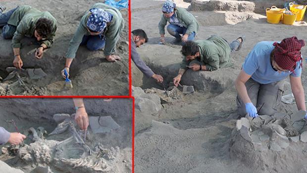 Eskişehir'de tarihin derinlikleri gün yüzüne çıktı! 5 bin yıllık çocuk mezarları...