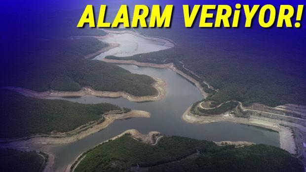 Son dakika... İstanbul'un barajlarında son durum... Su seviyesi giderek düşüyor: Kum adacıkları oluştu