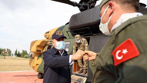 Son dakika: Bakan Akar'dan Yunanistan'a sert tepki