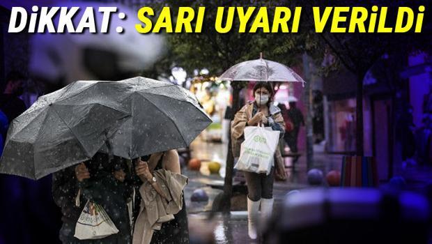 Meteoroloji duyurdu! Kuvvetli olacak: Sarı alarm verildi