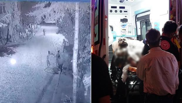 Çorum'da silahlı ‘yüksek sesle müzik dinleme’ kavgası kamerada