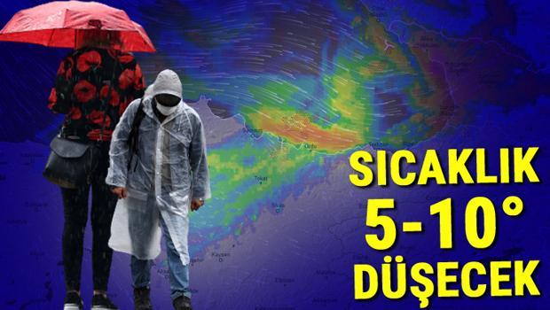 Son dakika... Meteoroloji bölgeleri sıraladı ve uyardı! Aşırı kuvvetli yağış geliyor: 100 kilogram üzeri...