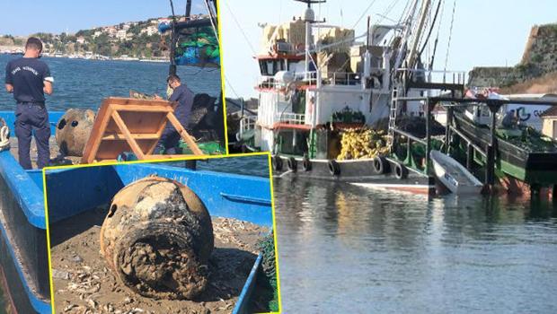 İstanbul Boğazı'nda balıkçı ağına mayın takıldı! 'Patlama olabilir diye komple sahili ve plajı kapattılar'