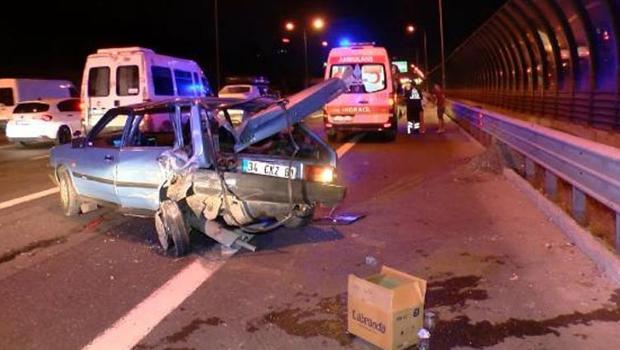 Ümraniye'de alkollü sürücü dehşet saçtı: 6 yaralı