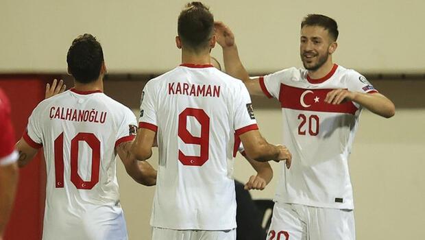Cebelitarık - Türkiye maçında Hakan Çalhanoğlu şov! 