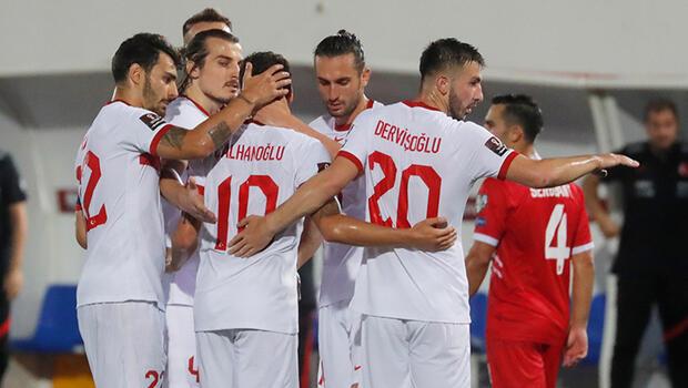 Cebelitarık 0-3 Türkiye (Maçın özeti ve golleri)