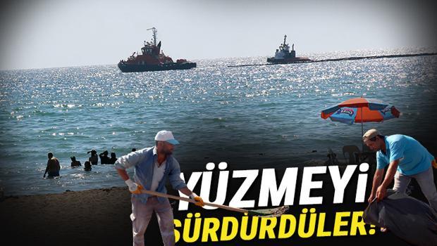 Uyarılara aldırış etmediler! Hatay'ın Samandağ sahilinde tedirgin eden görüntü