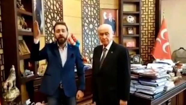 Bahçeli izin verdi, kanser hastası stand-up'çı taklidini yaptı
