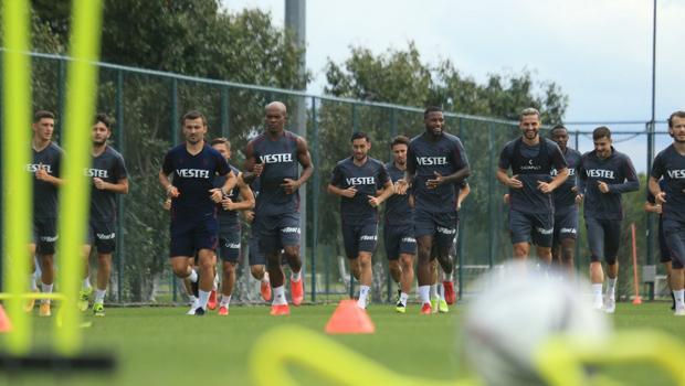 Trabzonspor'da Galatasaray maçı öncesi 4 isim takımdan ayrı çalıştı