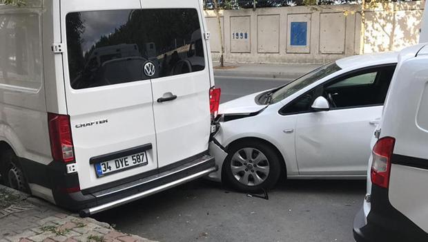 İstanbul'da acı haberi alınca kaza yaptı