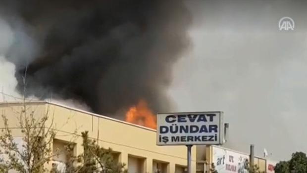 Son dakika! Ankara OSTİM'de yangın
