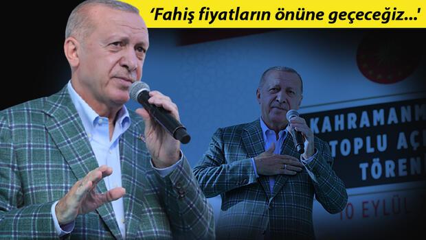 Son dakika... Cumhurbaşkanı Erdoğan: Fahiş fiyatların önüne geçeceğiz