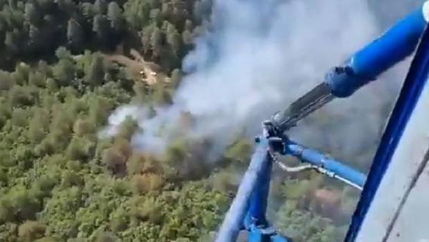 Son dakika: Balıkesir'de orman yangını! Havadan ve karadan müdahale ediliyor
