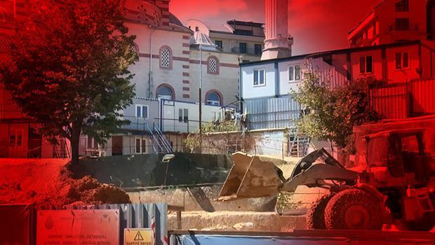 Sancaktepe'de metro inşaatında feci olay