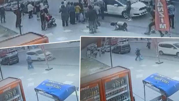 Esenyurt'ta 5 yaşındaki çocuk otomobilin altında kaldı! Sürücüye linç girişimi