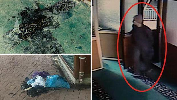 Son dakika! Kadıköy'de camide yangın çıkaran şüpheli hakkında soruşturma başlatıldı