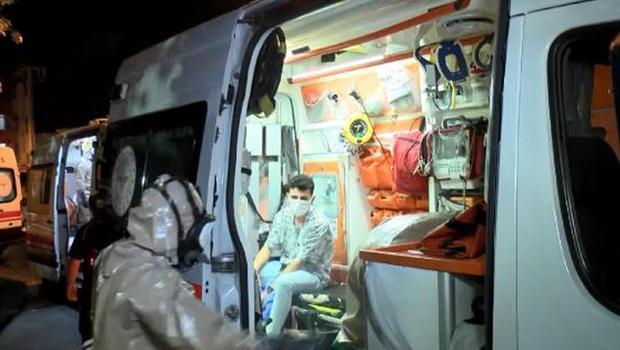 Esenler'de havuza giren 5 kişi hastaneye kaldırıldı