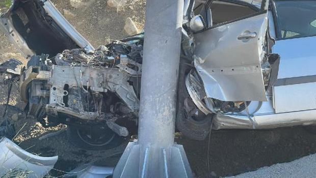 Korkunç kaza! Sürücü ağır yaralı