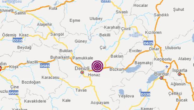 Son dakika... Denizli'de 3.7 büyüklüğünde deprem!