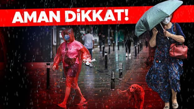 Son dakika hava durumu: Meteoroloji'den İstanbul ve Trakya bölgesi için hava durumu uyarısı