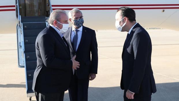 TBMM Başkanı Şentop İspanya’da karşılandı