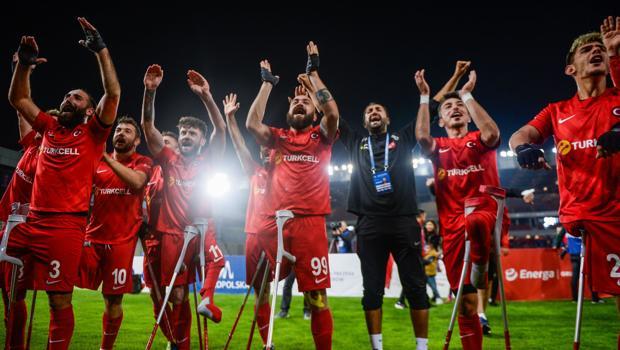 Ampute Milli Futbol Takımı, Avrupa şampiyonu!