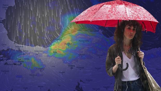 Meteoroloji'den son dakika hava durumu raporu: Sarı alarm verildi! Sıcaklık düşüyor, kuvvetli yağış geliyor