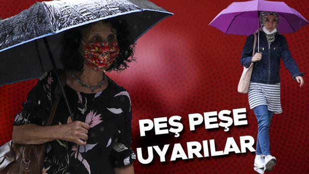 Son dakika: Meteoroloji'den peş peşe uyarılar... Çok sayıda kent alarmda