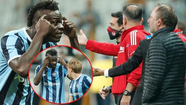 Son dakika: Beşiktaş'tan sert açıklama! Balotelli, hakem ve Rosier'e kırmızı kart...