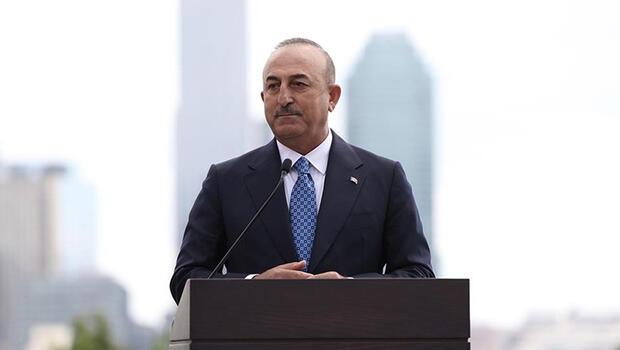 Bakan Çavuşoğlu New York'taki Türkevi'nde mevkidaşlarıyla görüştü 