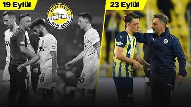 Son Dakika: Giresunspor maçı sonrası o görüntü! Mesut Özil ve Vitor Pereira...