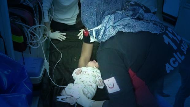 Ağlama sesini duyunca harekete geçtiler... Mezarlıkta toprağa gömülü bebek bulundu