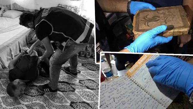 Fethiye’de 'büyücü' operasyonu! Her satırı iğrenç: Gizli çekim görüntülerle... Evden çıkanlar inanılmaz