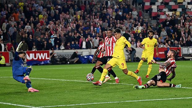 Altı gollü çılgın maçta Liverpool, Brentford'a takıldı