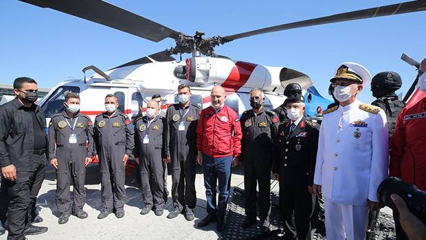 İçişleri Bakanı Soylu, TEKNOFEST'i ziyaret etti