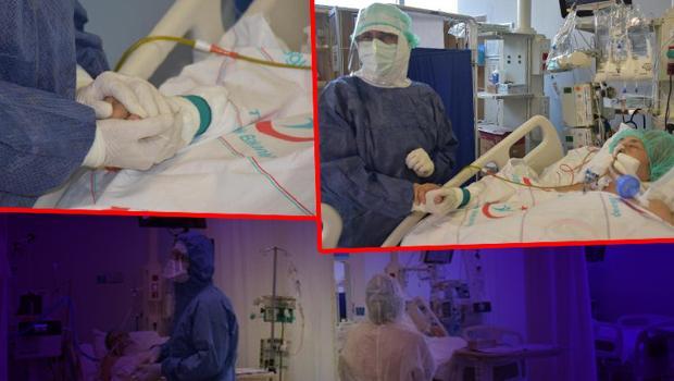 Koronavirüs yoğun bakımında ibretlik görüntüler! Dikkat çeken aşı detayı